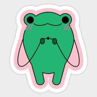 Mini frog Sticker